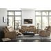 Trundle Power Reclining Leather Sofa or Set with Power Tilt Headrest