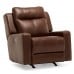 Redner Power Reclining Leather Sofa or Set with Power Tilt Headrest