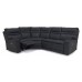 Toledo Power Reclining Leather Sectional - Available With Power Tilt Headrest | Power Lumbar