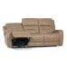 Adams Power Reclining Leather Sofa or Set - Available With Power Tilt Headrest | Power Lumbar