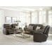 Kaylee Power Reclining Leather Sofa or Set - Available With Power Tilt Headrest | Power Lumbar