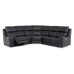 Tifton Power Reclining Leather Sectional - Available With Power Tilt Headrest | Power Lumbar