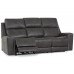 Tifton Power Reclining Leather Sofa or Set - Available With Power Tilt Headrest | Power Lumbar