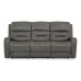 Adams Power Reclining Leather Sofa or Set - Available With Power Tilt Headrest | Power Lumbar
