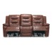 Lennon Power Reclining Leather Sofa or Set - Available With Power Tilt Headrest | Power Lumbar