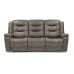 Lennon Power Reclining Leather Sofa or Set - Available With Power Tilt Headrest | Power Lumbar