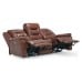 Lennon Power Reclining Leather Sofa or Set - Available With Power Tilt Headrest | Power Lumbar