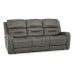 Adams Power Reclining Leather Sofa or Set - Available With Power Tilt Headrest | Power Lumbar