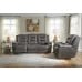 Lennon Power Reclining Leather Sofa or Set - Available With Power Tilt Headrest | Power Lumbar