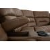 Adams Power Reclining Leather Sectional - Available With Power Tilt Headrest | Power Lumbar