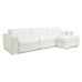 Elisa Power Reclining Leather Sectional with Power Adjustable Headrest