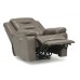 Lennon Power Reclining Leather Sofa or Set - Available With Power Tilt Headrest | Power Lumbar