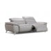 Luxor Power Reclining Leather Sofa or Set with Manual Adjustable Headrest
