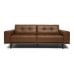 Natuzzi Editions C301 Toledo Leather Sofa Stationary