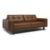 Natuzzi Editions C301 Toledo Leather Sofa Stationary