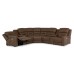 Adams Power Reclining Leather Sectional - Available With Power Tilt Headrest | Power Lumbar