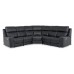 Tifton Power Reclining Leather Sectional - Available With Power Tilt Headrest | Power Lumbar