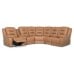 Lennon Power Reclining Leather Sectional - Available With Power Tilt Headrest | Power Lumbar