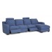 Salento Leather Power Reclining Sectional