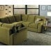 Laramey Leather Sectional