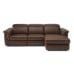 Natuzzi Editions C107 Curioso Power Reclining Leather Sectional | Adjustable Headrest