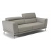 Natuzzi Editions C106 Tranquillita Leather Sofa or Set | Manual Adjustable Headrest