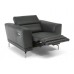 Natuzzi Editions C106 Tranquillita Stationary Leather Sofa or Set | Adjustable Headrest