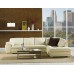 Palliser Miami Leather Sectional | Bench Seating