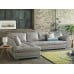 Palliser Miami Leather Sectional | Bench Seating