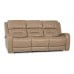 Adams Power Reclining Leather Sofa or Set - Available With Power Tilt Headrest | Power Lumbar