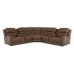 Adams Power Reclining Leather Sectional - Available With Power Tilt Headrest | Power Lumbar