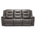 Lennon Power Reclining Leather Sofa or Set - Available With Power Tilt Headrest | Power Lumbar