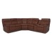 Toledo Power Reclining Leather Sectional - Available With Power Tilt Headrest | Power Lumbar