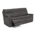 Toledo Power Reclining Leather Sofa or Set - Available With Power Tilt Headrest | Power Lumbar