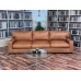 New Napa 108 Inch Leather Sofa Reduced 60% Tuscany Congac