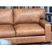 New Napa 108 Inch Leather Sofa Reduced 60% Tuscany Congac
