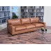 New Napa 108 Inch Leather Sofa Reduced 60% Tuscany Congac