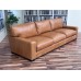 New Napa 108 Inch Leather Sofa Reduced 60% Tuscany Congac