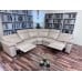 Floor Model Natuzzi Editions B757 Power Reclining Sectional Reduced 60% LAF Power Reclining Loveseat, Corner Curve, RAF Power Reclining Loveseat