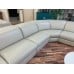 Tortino Power Reclining Leather Sectional - Available With Power Headrest (Quick Ship)