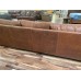 Floor Model Sedona 112 Inch Leather Sofa Take 55% Off