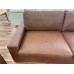 Beautiful Napa 90 inch Leather Sofa, Loveseat Take 55% Off Box Back Cushion