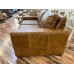 New Floor Model Alta  Leather Loveseat (Stationary) | Take 55% Off