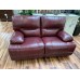 Brand New (2) Cardinal Power Reclining Leather Loveseats Take 55% Off