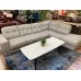 New Floor Model Lambert Leather Sectional Reduced 55 percent Only 1 Will Not Last Long