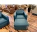 New Floor Model Natuzzi Editions B735 Sofa, Chair and Ottoman Reduced 55 percent Only 1 Will Not Last Long