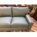 New Floor Model Napa 96 Inch Leather Sofa Reduced 50% Off
