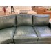New Beautiful Alta  Leather Sectional Reduced 50 percent Only 1 Will Not Last Long