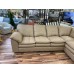 Floor Model Vista Leather Sectional (Stationary) | Reduced Over 55% Now ONLY $5727.56