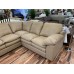Floor Model Vista Leather Sectional (Stationary) | Reduced Over 55% Now ONLY $5727.56
